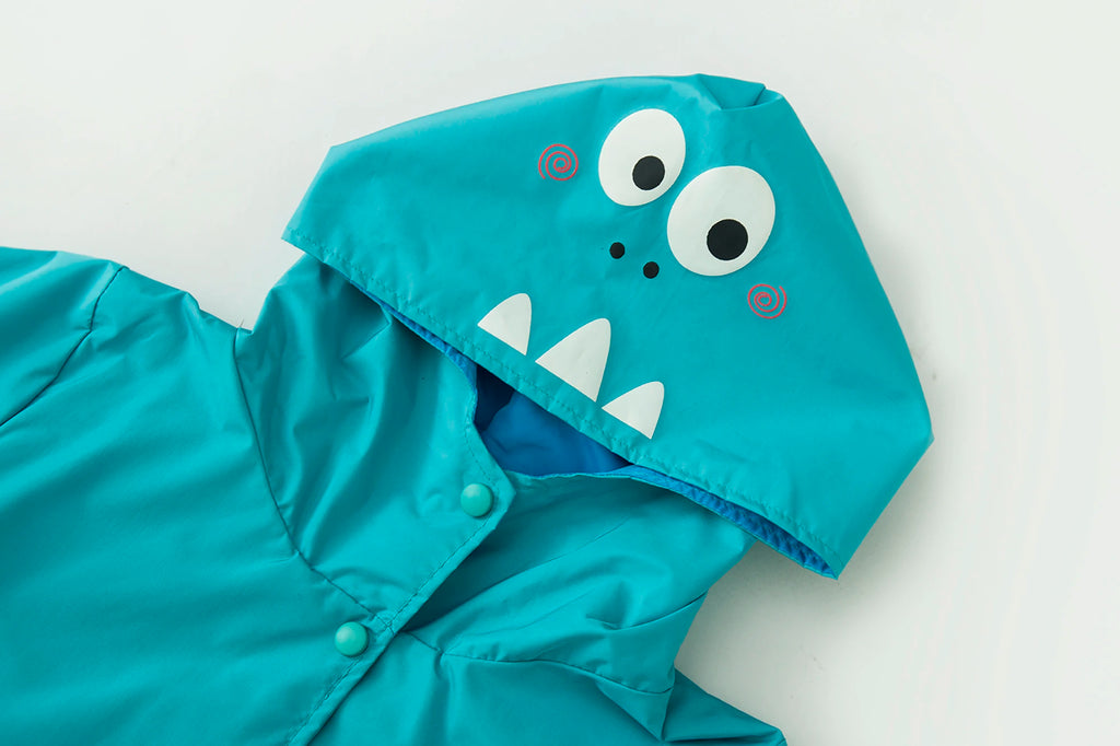 Toddler Girls Clothing New Raincoat+Pants Suits Boys Cartoon Spring Autumn Long Sleeve Tracksuits Waterproof Costume 2 4 6 Years