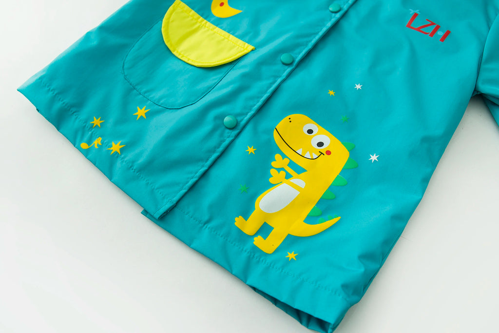 Toddler Girls Clothing New Raincoat+Pants Suits Boys Cartoon Spring Autumn Long Sleeve Tracksuits Waterproof Costume 2 4 6 Years