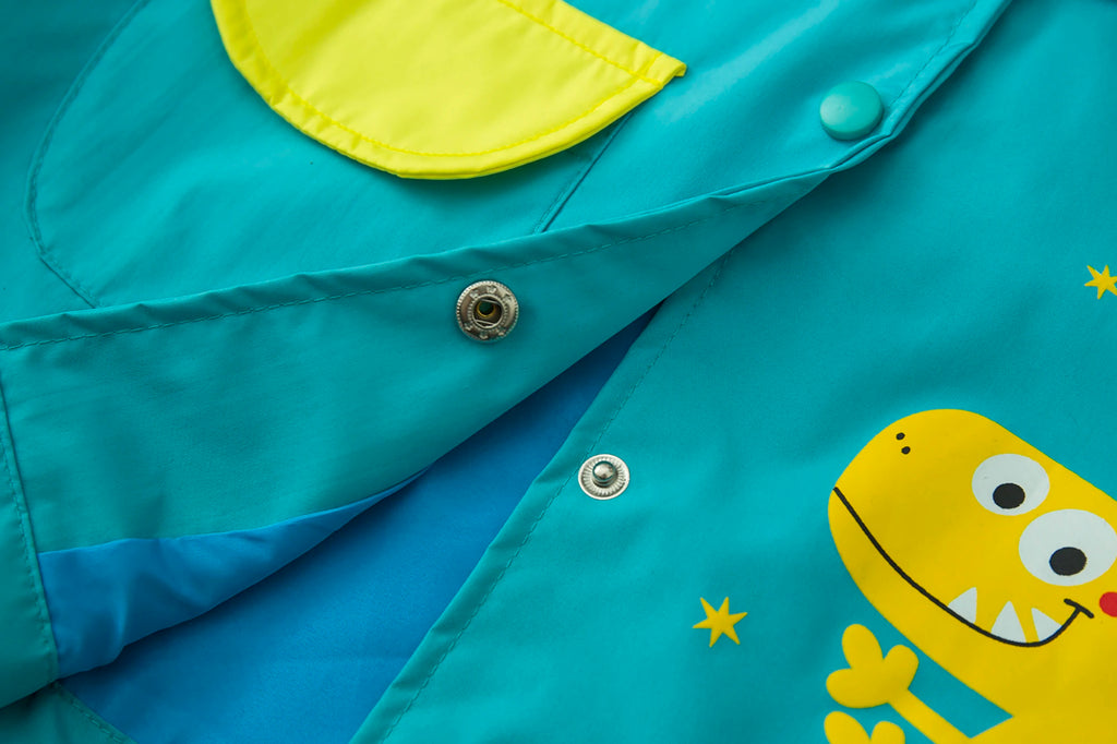 Toddler Girls Clothing New Raincoat+Pants Suits Boys Cartoon Spring Autumn Long Sleeve Tracksuits Waterproof Costume 2 4 6 Years