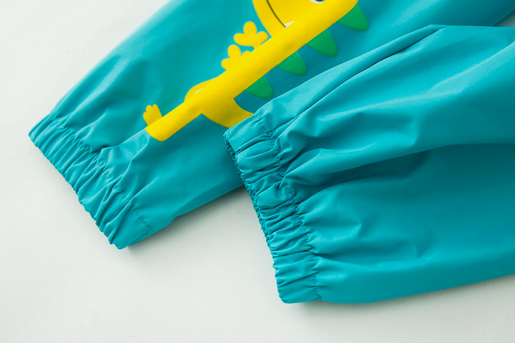 Toddler Girls Clothing New Raincoat+Pants Suits Boys Cartoon Spring Autumn Long Sleeve Tracksuits Waterproof Costume 2 4 6 Years