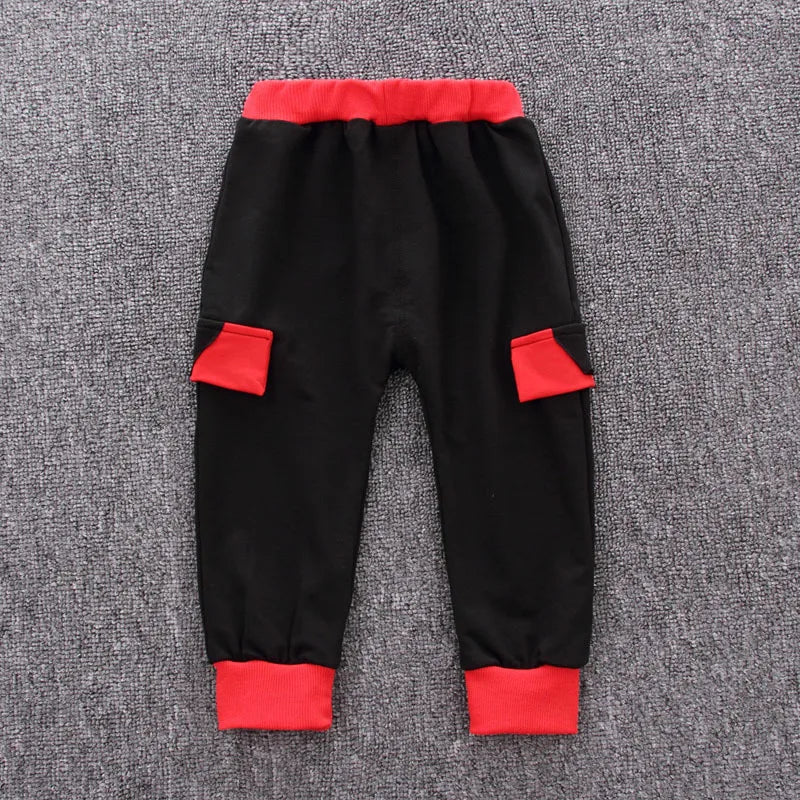 Toddler Baby Boys girl Clothes Set spring autumn corduroy Cartoon Clothing Sets Boys Hoodies Jacket And Pants Kids Suit 0-5Y