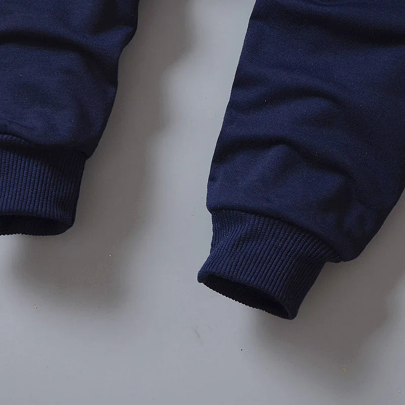 Toddler Baby Boys girl Clothes Set spring autumn corduroy Cartoon Clothing Sets Boys Hoodies Jacket And Pants Kids Suit 0-5Y