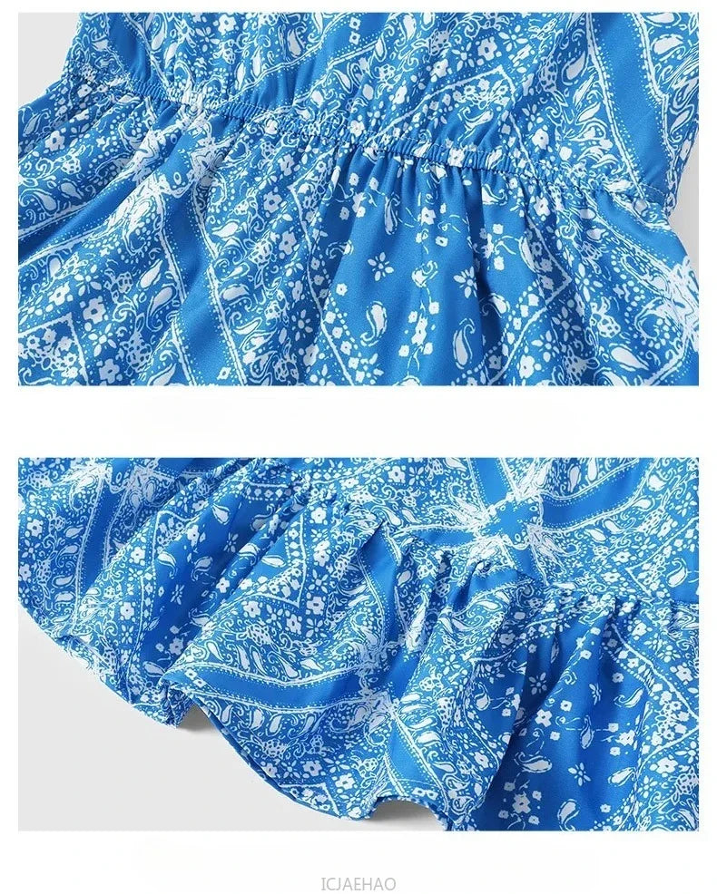 Teen Girl Clothes Family Matching Outfits Children Mother-child Costume Vestido Father and Daughter Son Clothing Kids Parent