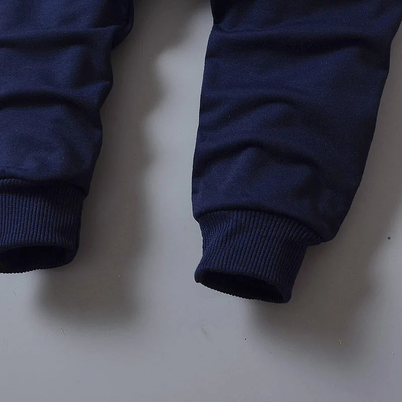 Toddler Baby Boys girl Clothes Set spring autumn corduroy Cartoon Clothing Sets Boys Hoodies Jacket And Pants Kids Suit 0-5Y