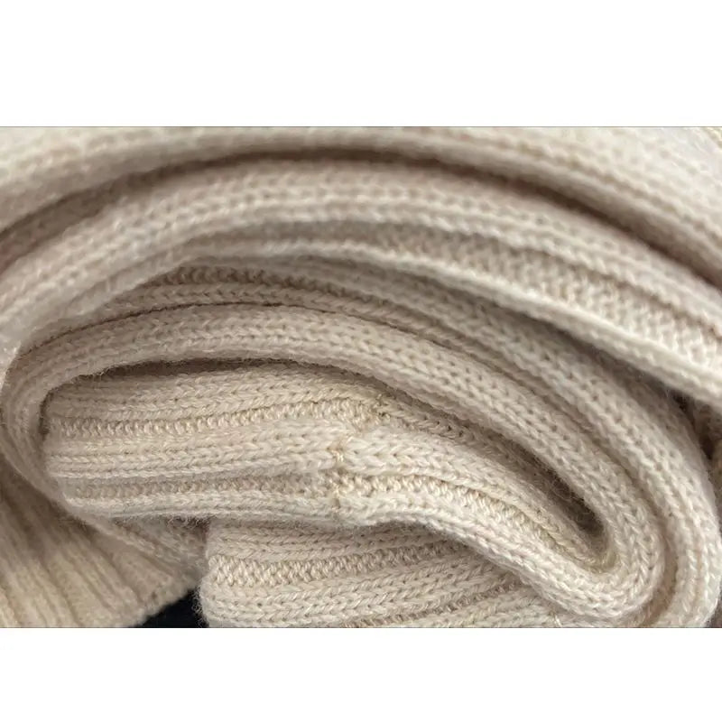 Children Clothing 2023 New Spring and Autumn Pants Girl Knitted Bell Bottoms Korean Style Baby Solid Color Wool Elastic Leggings